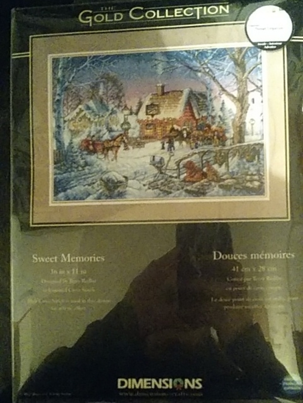 Gold Collection By Dimensions Sweet Memories Counted Cross Stitch 8816